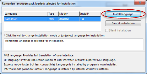 كيفية تغيير اللغة في ويندوز 7 من تطبيق Vistalizator
